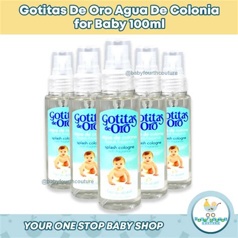 Gotitas De Oro Agua De Colonia Baby 100ml Lazada PH