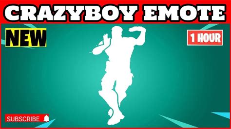 FORTNITE CRAZYBOY BEAT EMOTE 1 HOUR FORTNITE 1 HOUR MUSIC YouTube