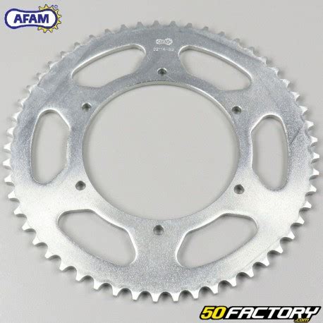 Couronne 53 dents 420 Derbi Aprilia Gilera 50 Afam Pièce moto 50cc