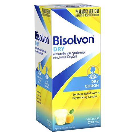 Buy Bisolvon Dry Oral Liquid 200ml Cough Liquid Online At Chemist