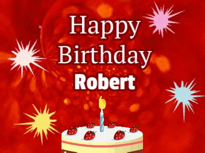 Happy Birthday Robert GIF 13