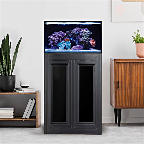 Gallon Aio Nuvo Fusion Pro Aquarium Black Aps Stand