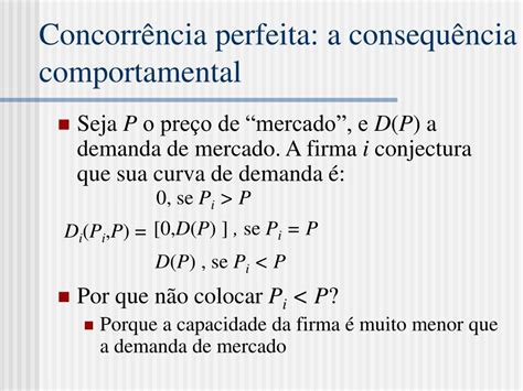 Ppt Organiza O Industrial Concorr Ncia Perfeita E Monop Lio