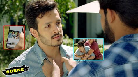 Akhil Akkineni Fight With Goons For Nidhhi Agerwal Maanidan Mr Majnu