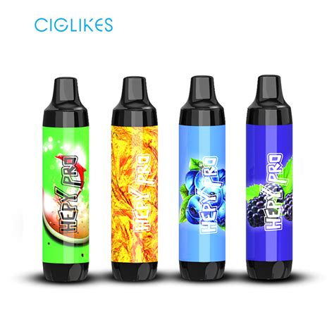 Rich Fruit Flavors Hepy PRO Disposable Vape 2000 Puff Plus Dyb PRO