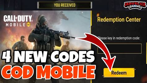 New Cod Mobile Redeem Codes Codm Codes Youtube