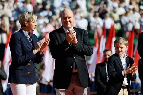 PHOTOS Charlene Et Albert De Monaco Avec Leur Fils Jacques Louis Et