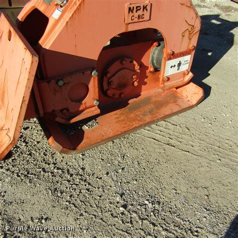 2011 Npk C 8c Plate Compactor In Springfield Il Item Dd2660 Sold