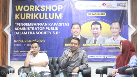 FISIP UMJ Gelar Workshop Kurikulum Administrasi Publik Bersama Seluruh