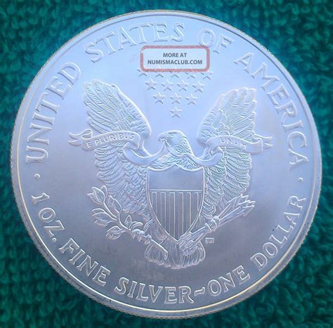 2004 1 Oz Silver American Eagle Brilliant Uncirculated