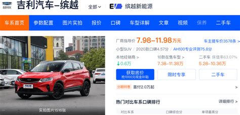 十万出头“小钢炮”，吉利缤越pro了解一下搜狐汽车搜狐网