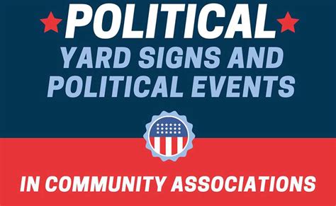 Political Yard Signs & Political Events | Rembaum's Roundup