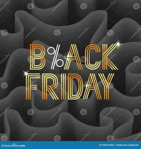 Black Friday Sale Banner Stock Vector Illustration Of Friday 234515965