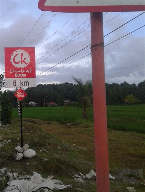 Road Sign Installation 👍 Chowking Butuan Drive Thru. Opening soon