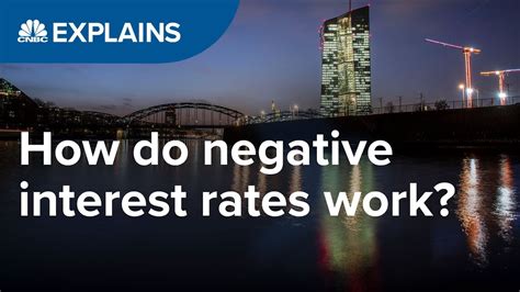 How Do Negative Interest Rates Work Cnbc Explains Youtube