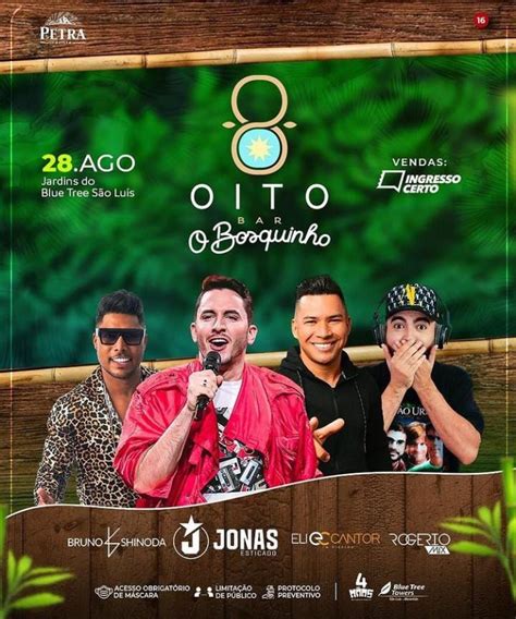 Confira os sete shows que agitam a noite de São Luís neste sábado 28