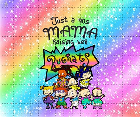 Just A S Mom Png Raising Her Rugrats Gift Mom Love Etsy