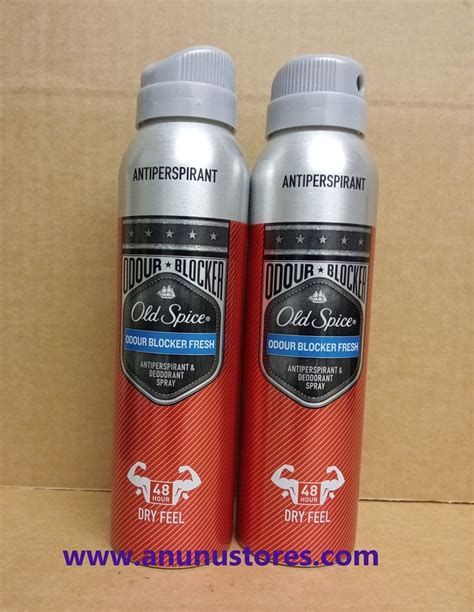 Old Spice Deodorant Odour Blocker Body Spray Fresh 2x