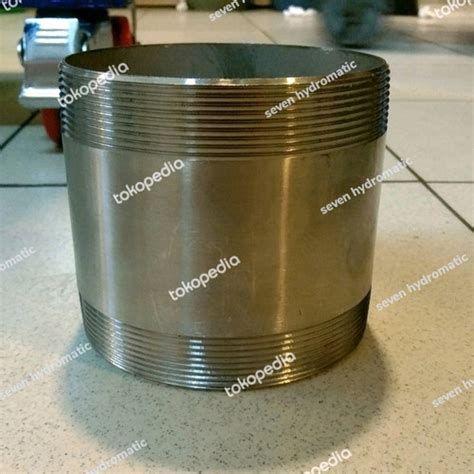 Jual Pipa Nepel Stainless Steel Ss Inch Panjang Cm Jakarta