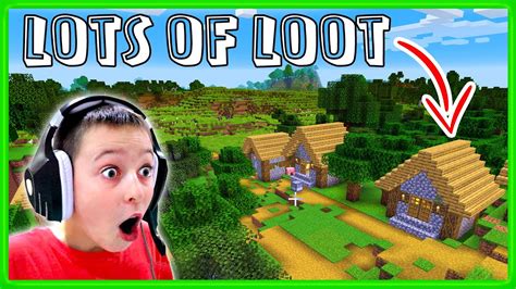 I Found A Perfect Village To Loot In Minecraft Minecraft Survival