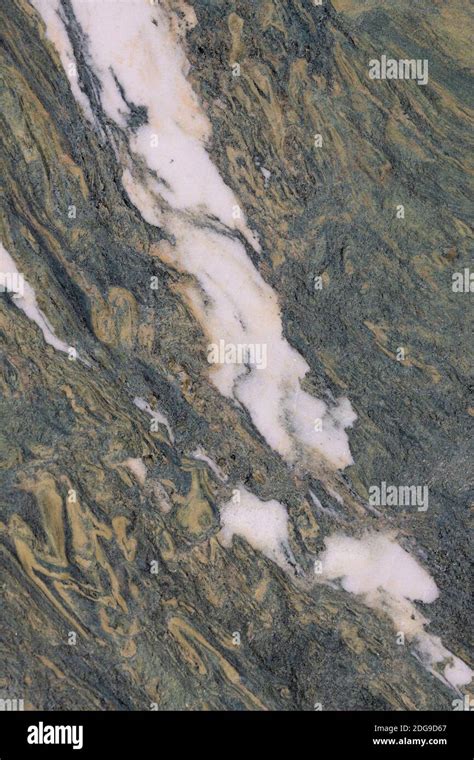 Greenschist, metamorphic rock Stock Photo - Alamy