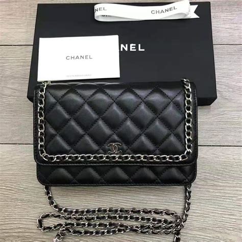 Chanel Women Wallet On Chain In Lambskin Leather Lulux