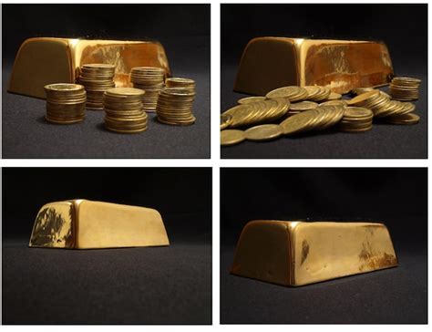 Premium Photo | Gold ingot