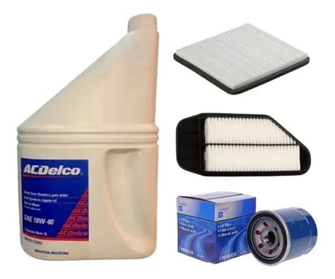 Kit Filtros Chevrolet Spark 1 2 16 Aceite Semisint Acdelco