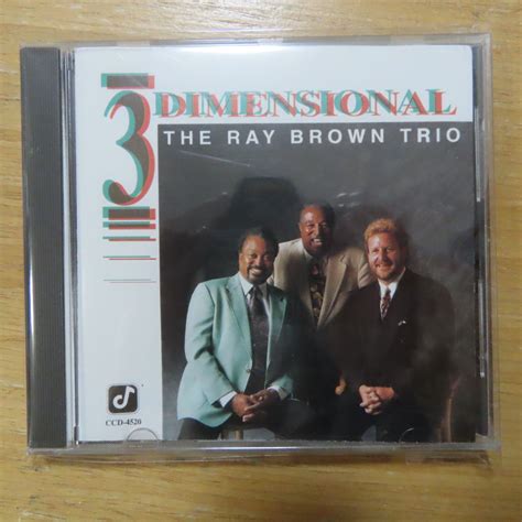 【やや傷や汚れあり】013431452027【cd】three Dimensional ザ・レイ・ブラウン・トリオ Ccd 4520 の