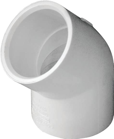 Pvc 1 Inch Elbow 45 Degree 1 Inch Pvc Fittings The Home Improvement Outlet