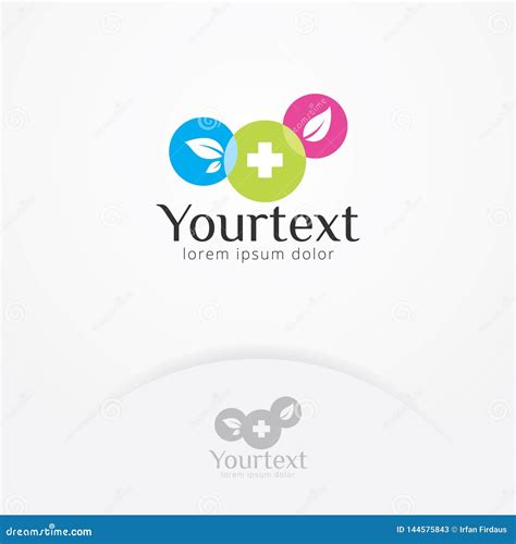 Medical Treatment Logo Design Stock Vector - Illustration of care ...