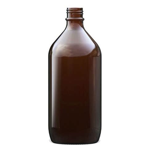 1 Litre Amber Glass Winchester Bottle — Hs French Flint Ltd The Glass Container Specialists