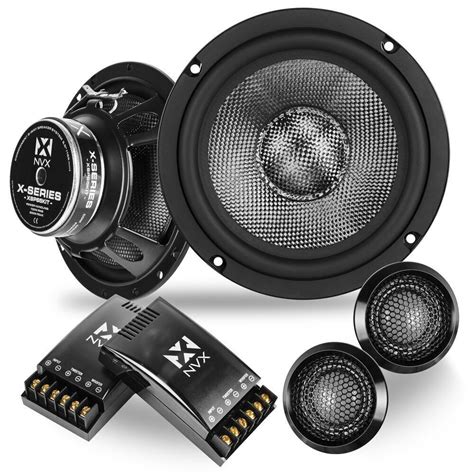 Nvx Xsp65kit X Series 250w 6 5 2 Way Car Audio Speaker System Parts Only For Sale Online Ebay