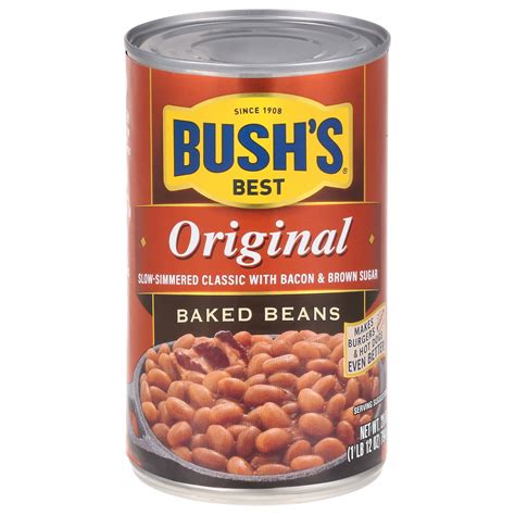 Buy Bush S Original Baked Beans Canned Beans Oz Online At Lowest