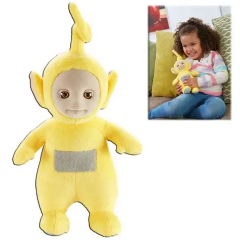 TELETUBBIES TALKING YELLOW Plush Soft Cuddly Toy Laa Laa With Sound