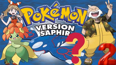 Peut on finir Pokémon Saphir avec juste un Joliflor 2 YouTube