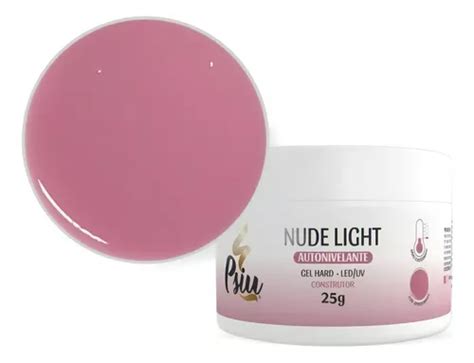 Gel Unha Hard Psiu Nude Light 25 Gr Led UV Autonivelante MercadoLibre