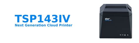 TSP143IV Cloud Thermal Receipt Printer - Star Micronics POS Printers ...