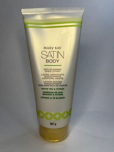 Kit Satin Body Karité Essência De Chá Branco Citrus Mary Kay