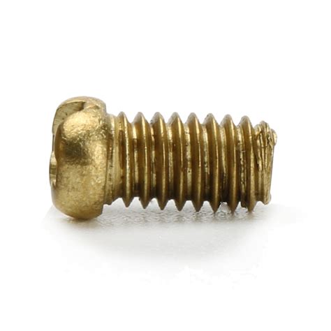 Small Brass Screws Round Head Cross Slot Screw