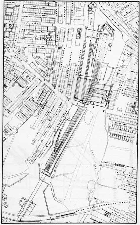 Old Leeds Railway Map