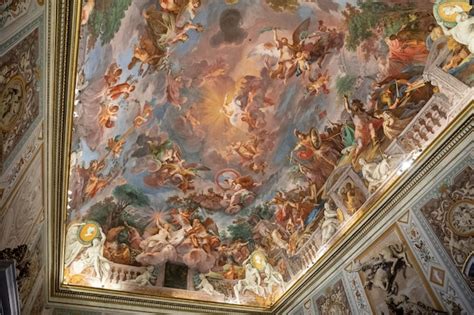 Roma Italia De Junio De Arte Fresco En La Galleria Borghese