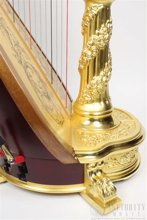 Venus Aquilan 47 String Concert Grand Pedal Harp