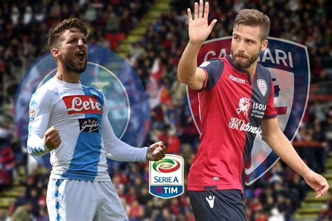 Napoli Cagliari La Cronaca Calcio Casteddu