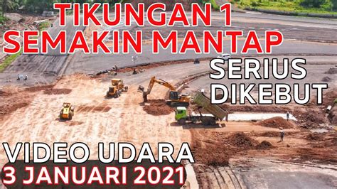 UPDATE Pengaspalan Full Lintasan Sirkuit Mandalika 3 Januari 2021