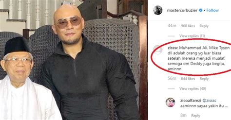 Netizen Doakan Deddy Corbuzier Jadi Hebat Bak Muhammad Ali Pantau