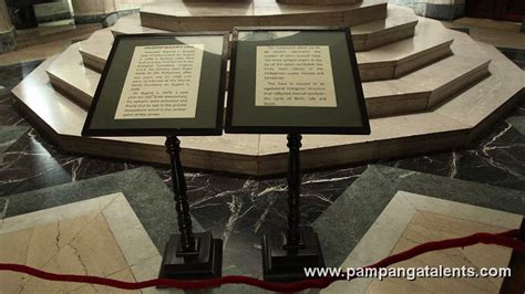 Eternal Cross Inside The Mausoleum Of President Manuel L Quezon In