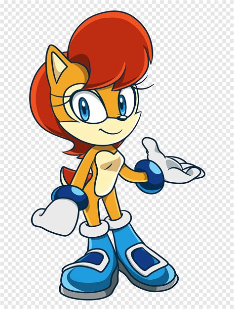 Princess Sally Acorn Illustration Sonic Sally Sonic The Hedgehog