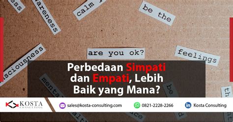 Perbedaan Simpati Dan Empati Lebih Baik Yang Mana Erp Indonesia