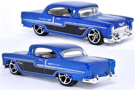 55 CHEVYのレビュー高級感漂う二代目ベルエアー初代とも言う HCV05 Hot Wheels 情報まとめ ホットウィール にわかマニア